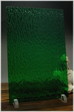 ガラス板：クラシックテクスチャ(ミディアムグリーン)｜e-sample.jp