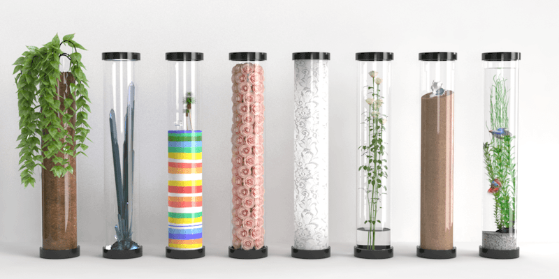 高透過アクリルパイプ（長さ200mm）｜e-sample.jp